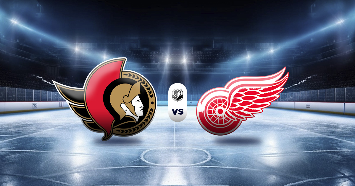 Pronóstico NHL: Senators vs Red Wings - juegos de nhl para hoy