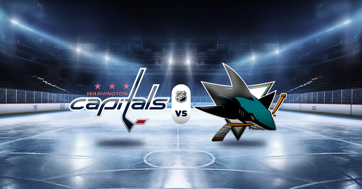 Pronóstico NHL: Capitals vs Sharks - resultados nhl de hoy