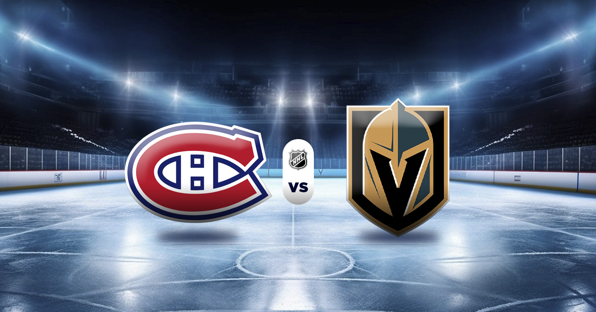 Pronóstico NHL: Canadiens vs Golden Knights - parley para hoy nhl