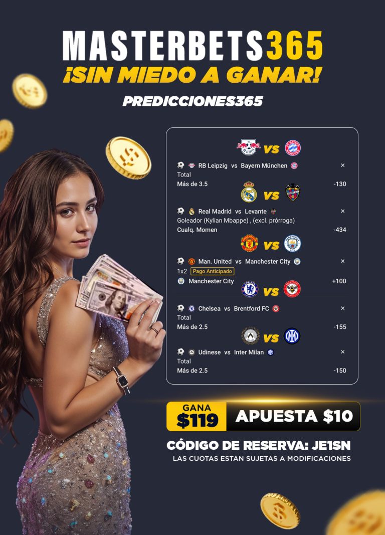 Parley y betbuilder futbol hoy Masterbets365 apuestas deportivas