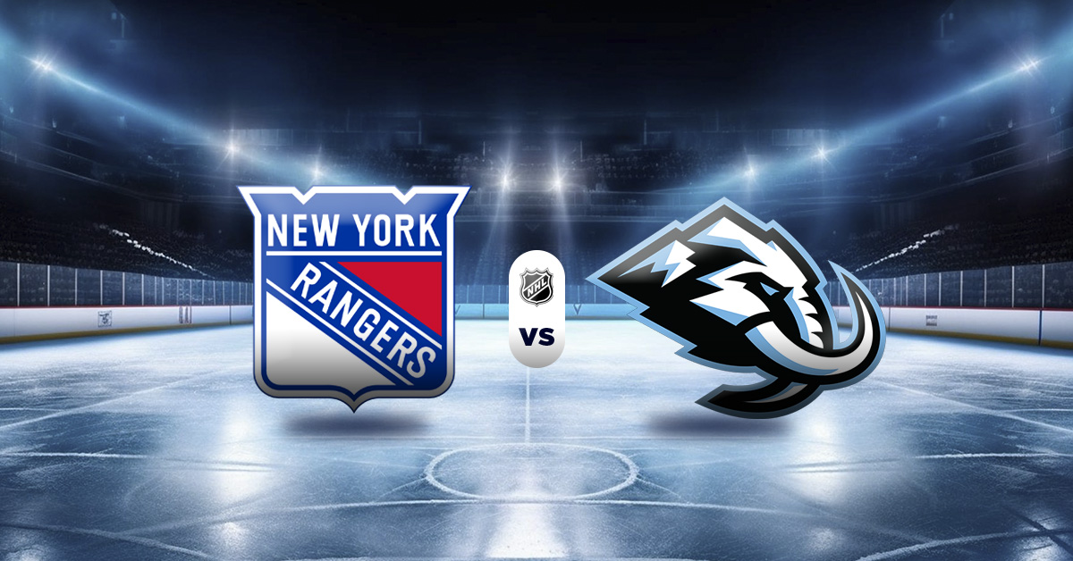 Uno de los primeros choques de esta jornada de la NHL será el de Rangers vs Mammoth, este lunes 5 de enero, en el Madison Square Garden.
