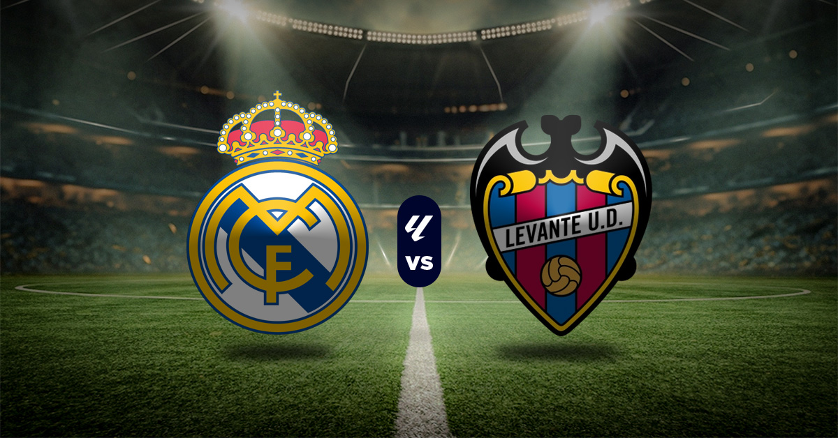 El primer choque de este sábado 17 de enero, en la jornada 20 de LaLiga, lo protagonizaran Real Madrid vs Levante.