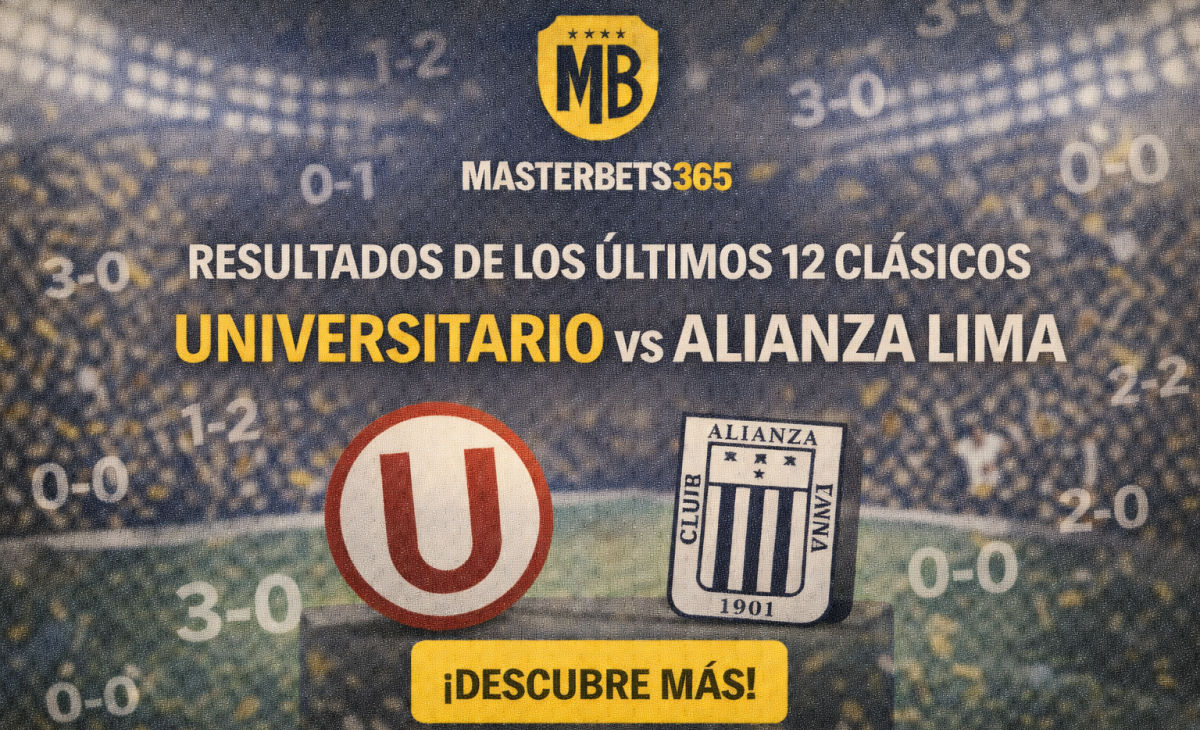 Resultados de los 12 últimos clásicos