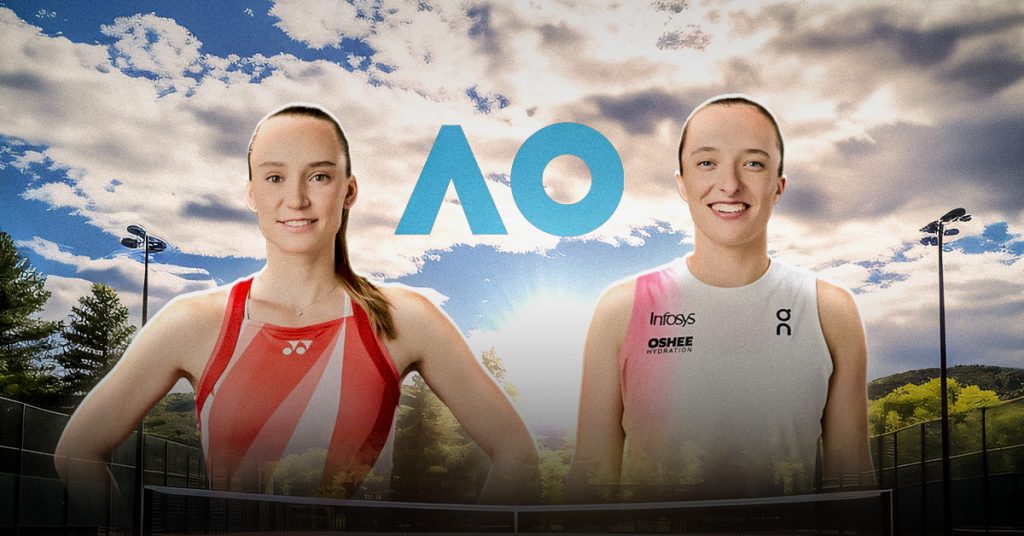 Otro de los duelos de cuartos de final del Australian Open lo protagonizarán Rybakina vs Swiatek, este martes 27 de enero.