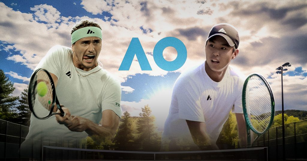 Entre los duelos que iniciarán estos cuartos de final del Austrlian Open sobresale el de Zverev vs Tien, este lunes 26 de enero.