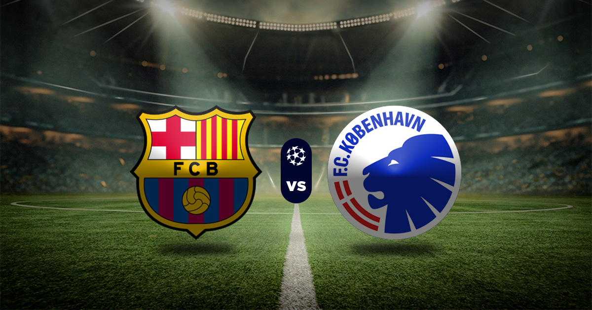 Pronóstico Barcelona vs Copenhague – estadísticas de champions league