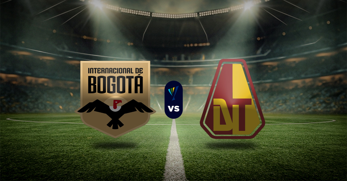 Pronóstico Inter Bogotá vs Deportes Tolima - partidos de liga águila