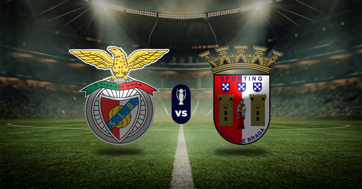 Pronóstico Benfica vs Sporting Braga - Copa de la Liga de Portugal