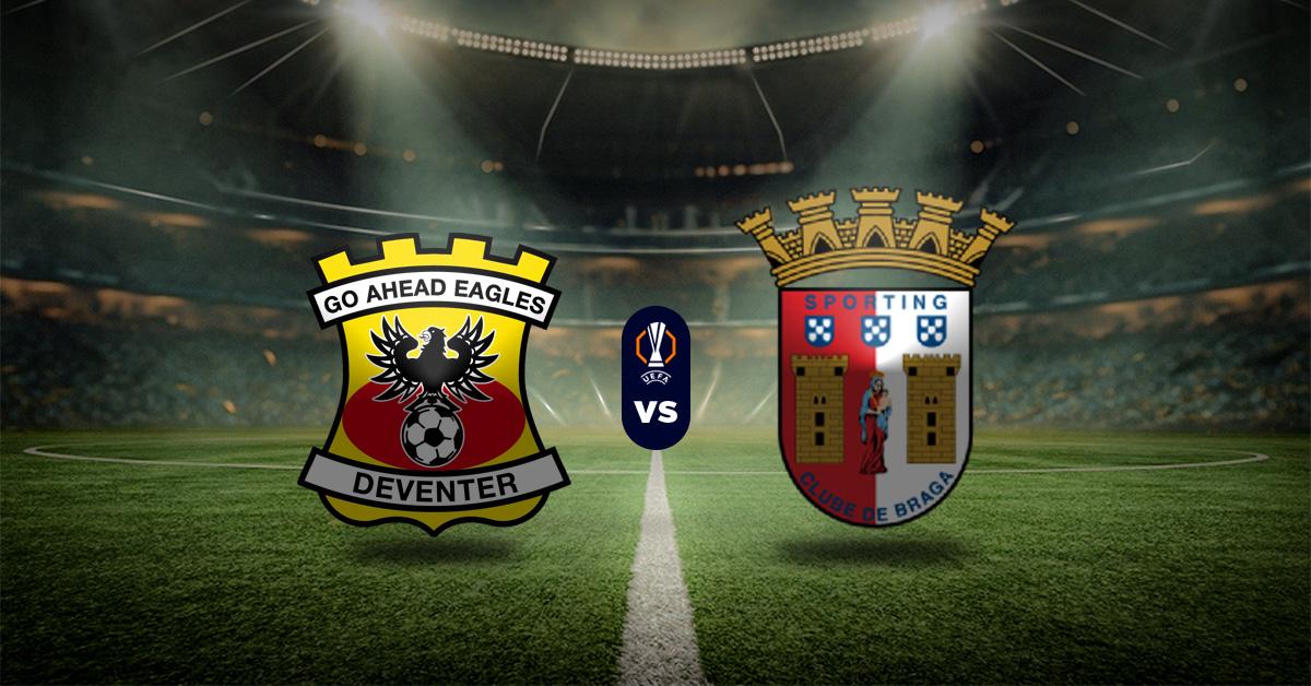 Pronóstico Go Ahead Eagles vs Sporting Braga - resultados europa league hoy