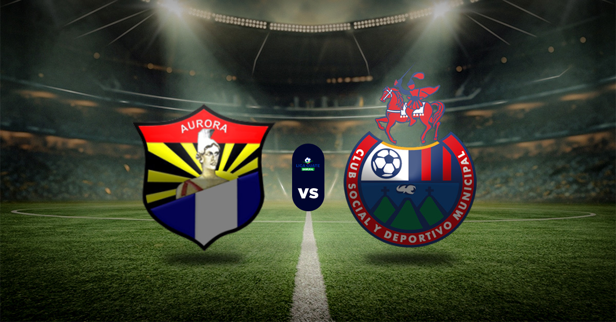 Pronóstico Aurora FC vs Municipal - Resultados liga guatemal