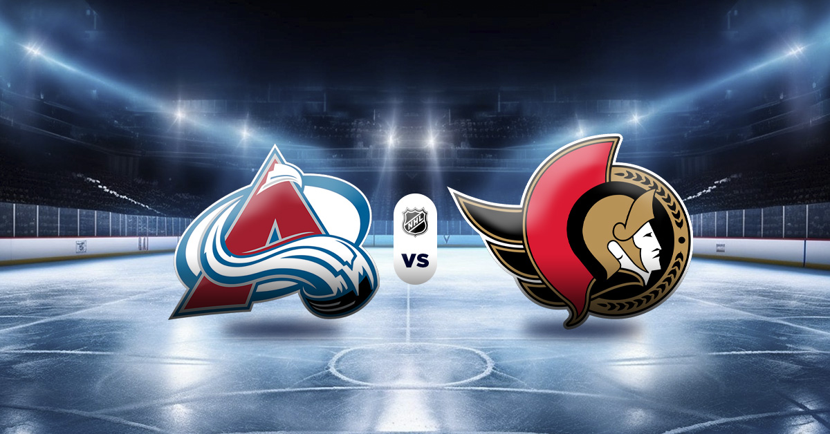 Pronóstico NHL: Avalanche vs Senators - resultados nhl de hoy
