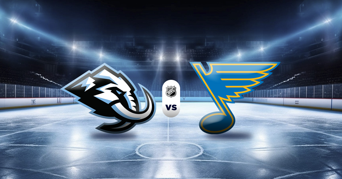 Pronóstico NHL: Mammoth vs Blues - resultados nhl de hoy