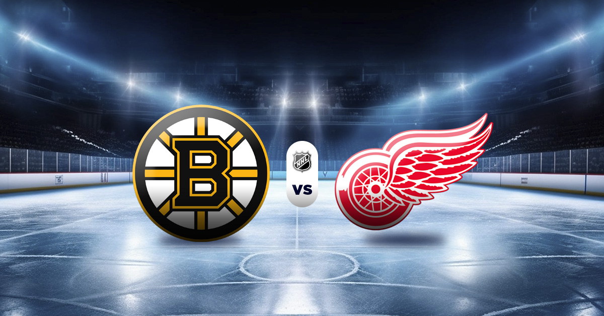 Pronóstico NHL: Bruins vs Red Wings - hockey sobre hielo nhl