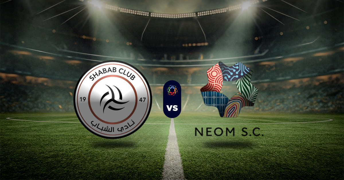 Pronóstico Al Shabab vs Neom SC - Liga Profesional Saudí