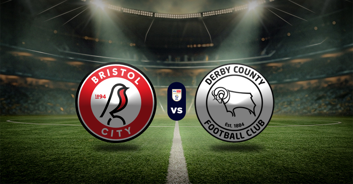 Pronóstico Bristol City vs Derby County - resultados championship hoy