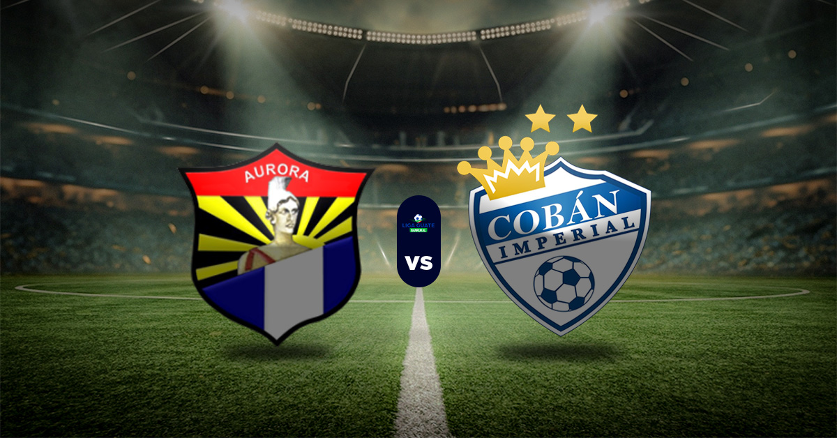 El primer choque de este domingo 15 de febrero será el de Aurora FC vs Cobán Imperial, en la jornada 6 de la Liga Nacional de Guatemala.