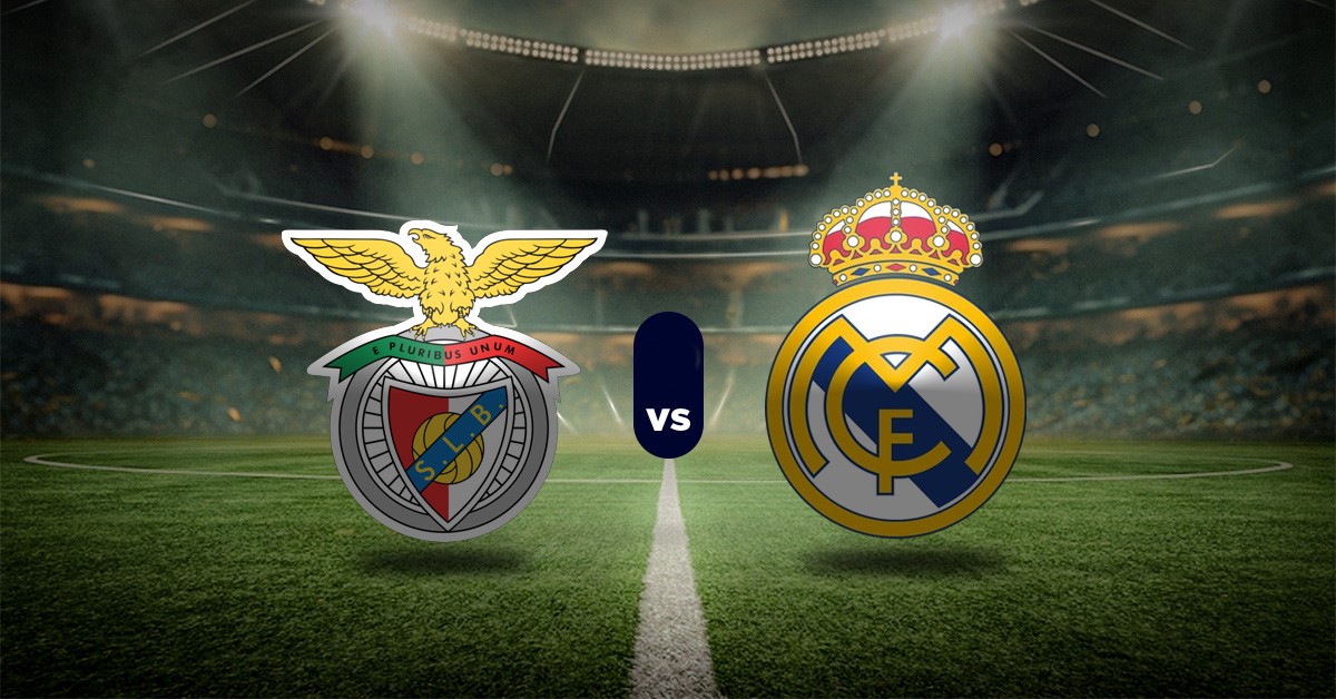Benfica vs Real Madrid pronóstico Champions League Play Offs partido de ida MasterBets365 apuesta recomendada