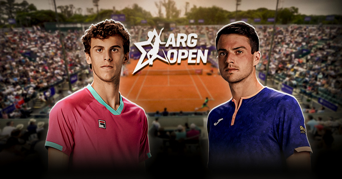 Otro de los choques de octavos de final del ATP Buenos Aires será el de Juan Manuel Cerúndolo vs Pedro Martínez, este jueves 12 de febrero.