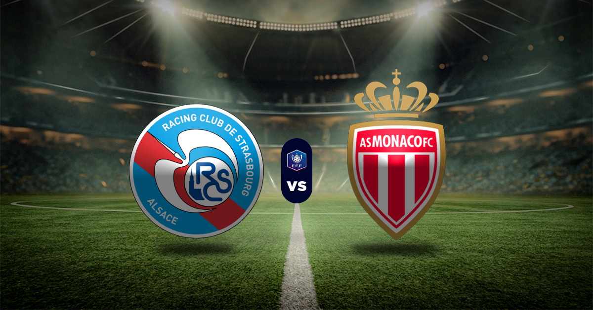 El último choque de estos octavos de final de la Copa de Francia será el Estrasburgo vs AS Monaco, este jueves 5 de febrero.