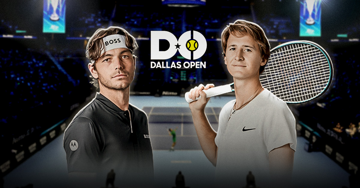 El segundo duelo de estos cuartos de final del ATP Dallas será el de Fritz vs Korda, este viernes 13 de febrero.