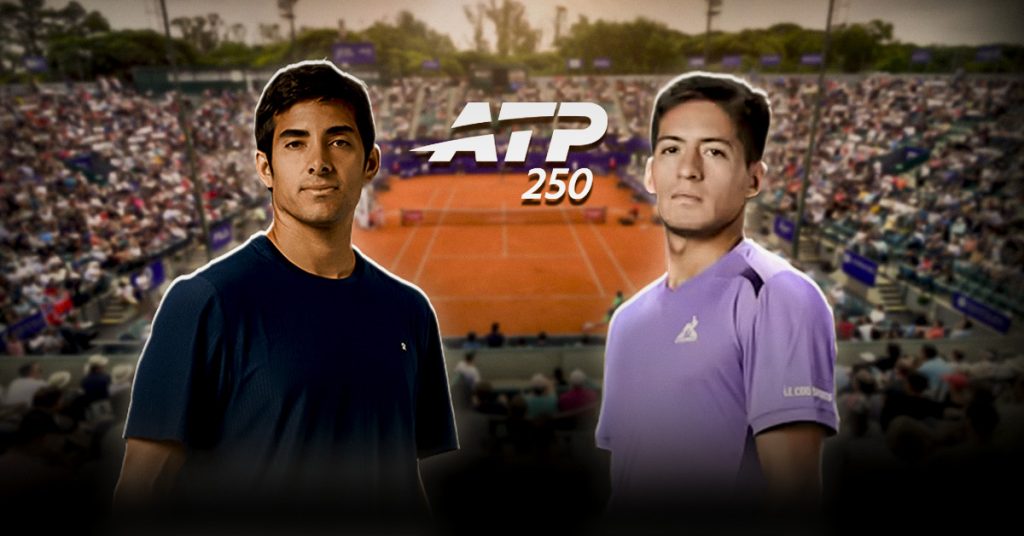 Otro de los choques de octavos de final en el ATP de Santiago será el de Garín vs Báez, este jueves 26 de febrero.