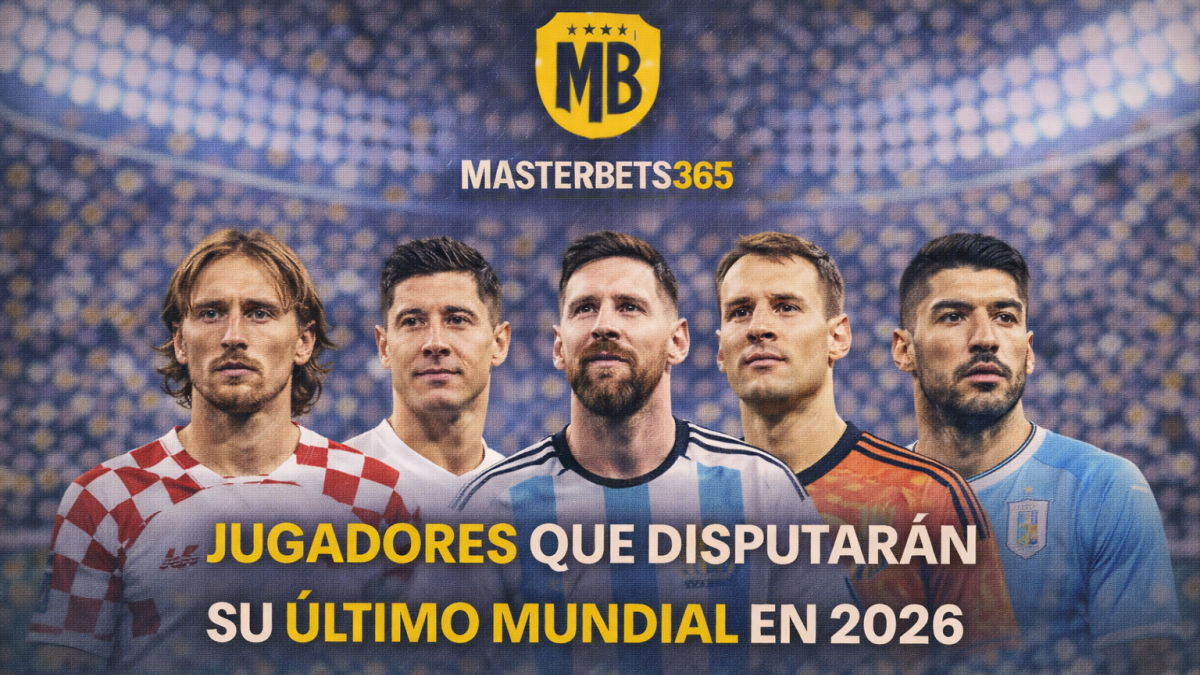 Jugadores que disputarán su último mundial
