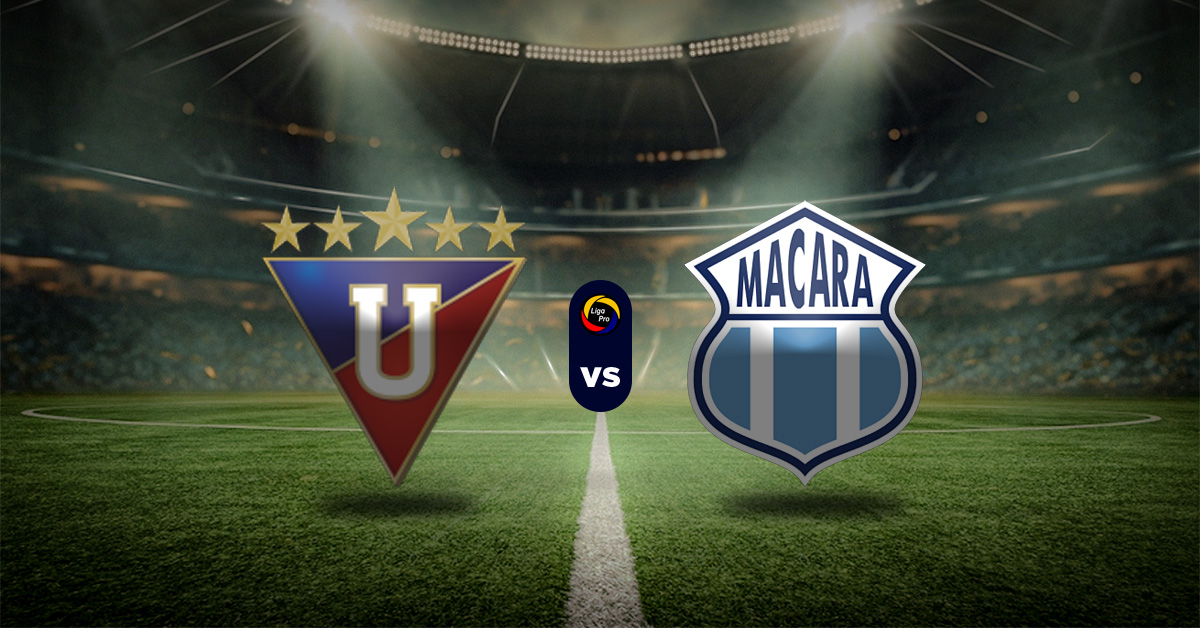 El primer choque del domingo 1 de marzo será el que disputarán LDU Quito vs Macará, en la jornada 2 de la LigaPro.