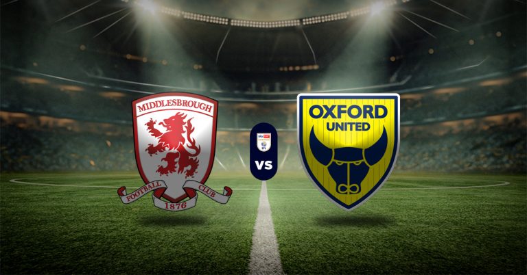 Uno de los últimos choques del sábado 21 de febrero será el de Middlesbrough vs Oxford United, en la jornada 33 de la Championship.