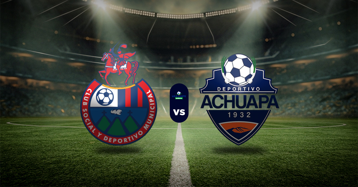 El segundo duelo de esta jornada 6 de la Liga Nacional de Guatemala será el de Municipal vs Deportivo Achuapa, este sábado 14 de febrero.