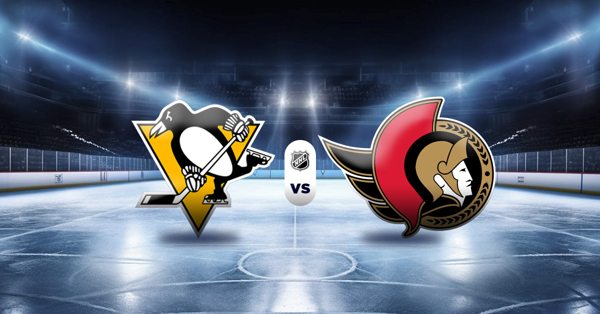 Pronóstico NHL: Penguins vs Senators - resultados nhl de hoy