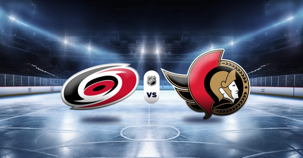 Pronóstico NHL: Hurricanes vs Senators - resultados nhl de hoy