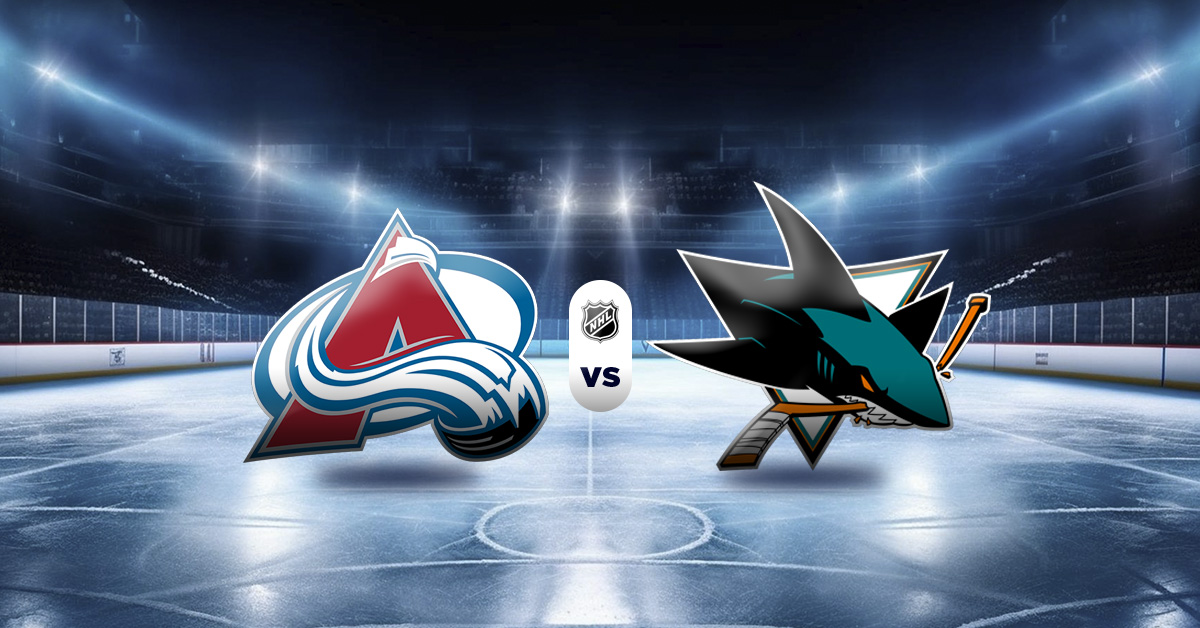 Pronóstico Avalanche vs Sharks – resultados nhl de hoy