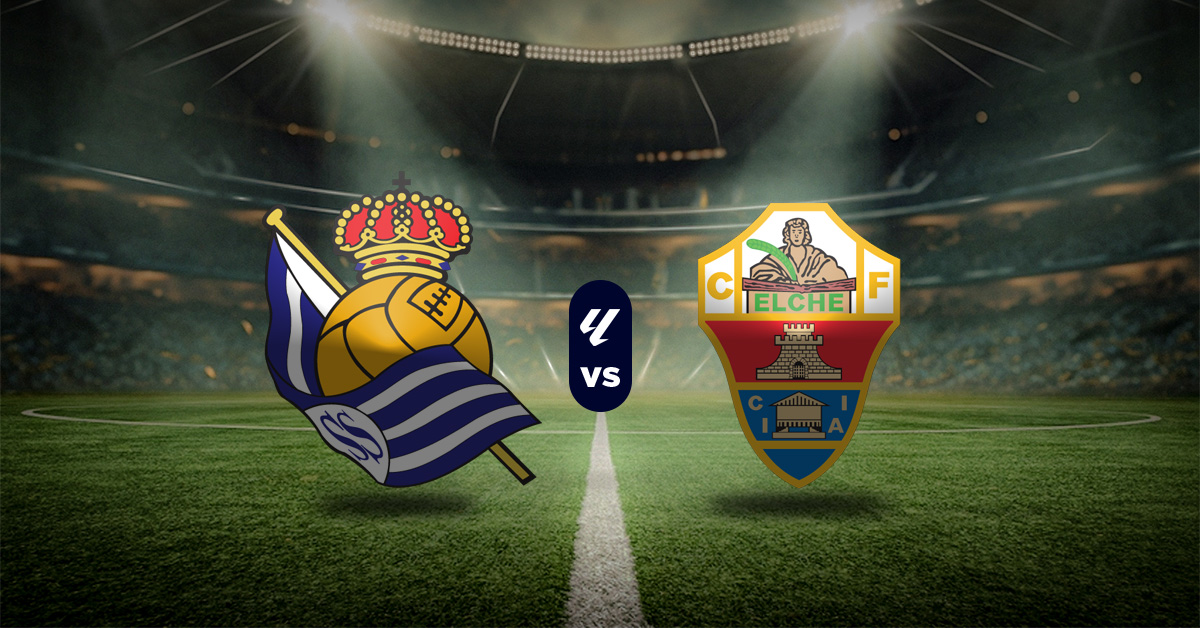 El último choque de este sábado 7 de febrero será el de Real Sociedad vs Elche, en la jornada 23 de LaLiga.