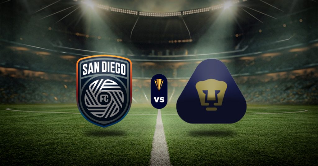 Otro de los partidos de esta primera ronda de la Concacaf Champions Cup será el de San Diego FC VS Pumas UNAM, este miércoles 4 de febrero.