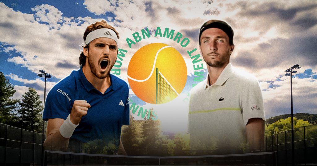 Entre los duelos claves de este miércoles 11 de febrero sobresale el de Tsitsipas vs Rinderknech, en la ronda de 32 del ATP de Róterdam.