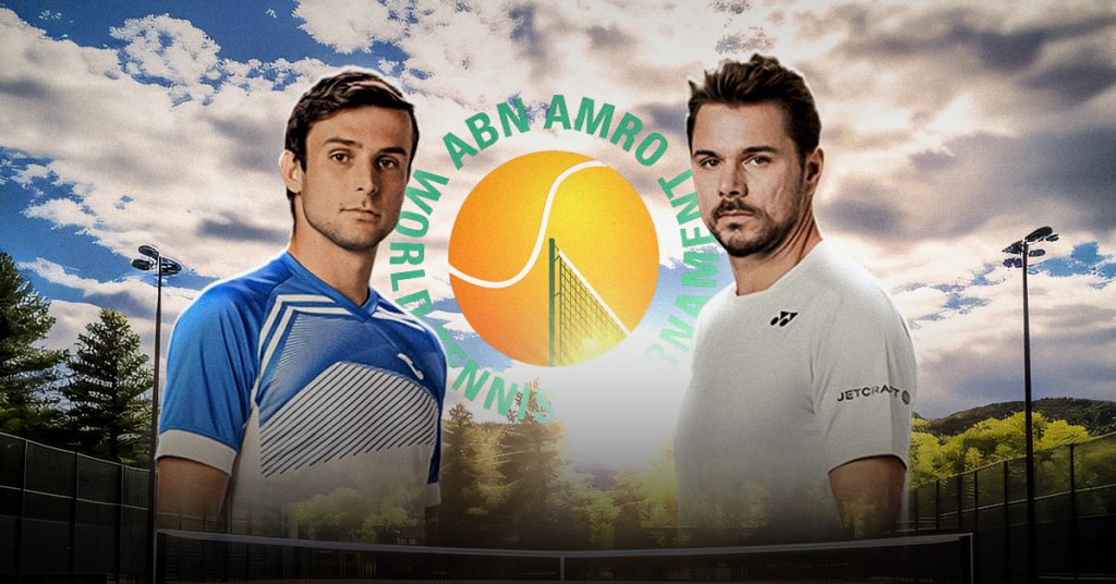 Uno de los primeros juegos de este miércoles 11 de febrero será el de Vukic vs Wawrinka, en la ronda de 32 del ATP Róterdam.