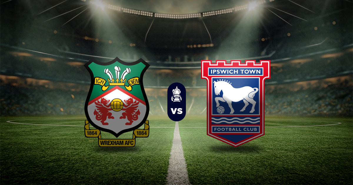 Otro de los choques de este viernes 13 de febrero, en la cuarta ronda de la FA Cup, será el de Wrexham vs Ipswich Town.