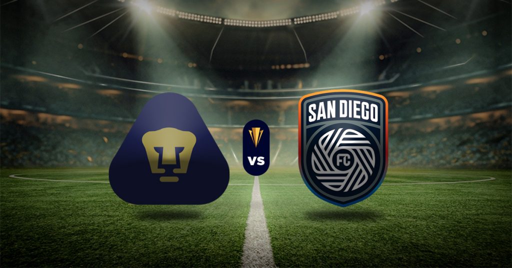 Pronóstico Pumas UNAM vs San Diego FC - copa de campeones concacaf