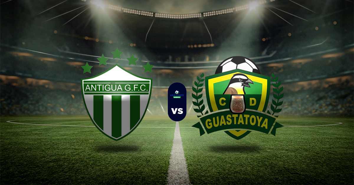 Pronóstico Antigua vs Guastatoya - Apuestas guatemala liga nacional
