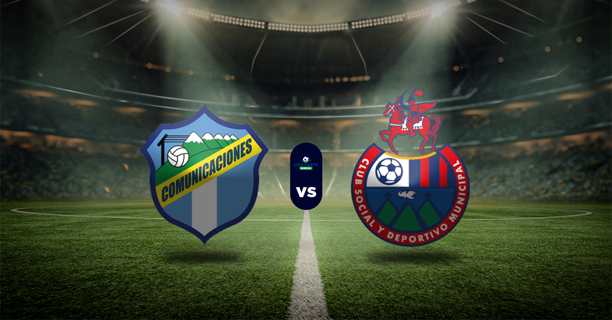 Pronóstico Comunicaciones vs Municipal - resultado de guatemala