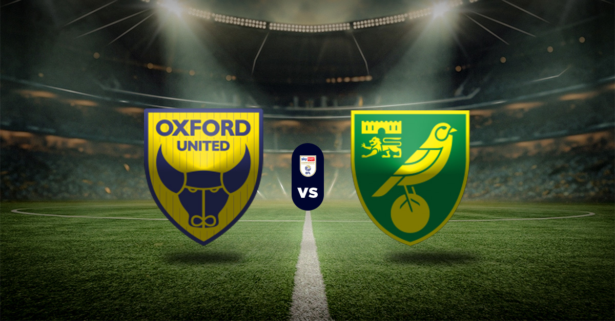 Pronóstico Oxford United vs Norwich - resultados de la championship