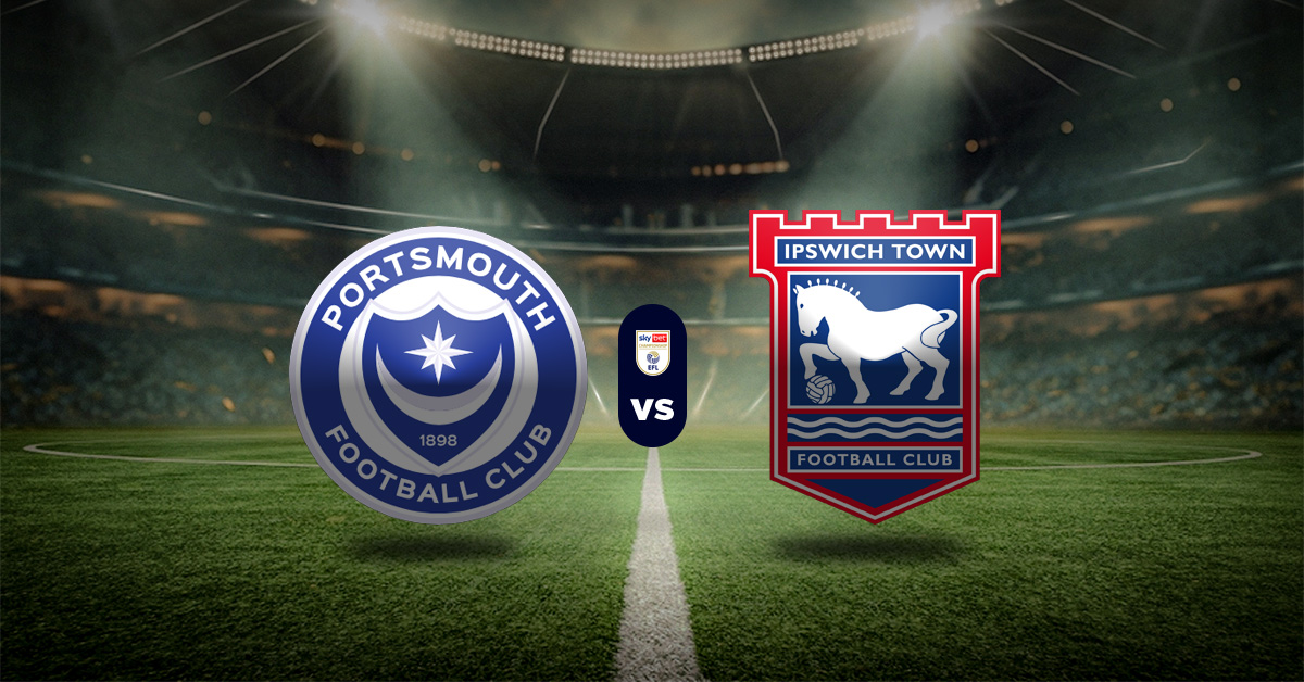 Pronóstico Portsmouth vs Ipswich - resultados championship hoy