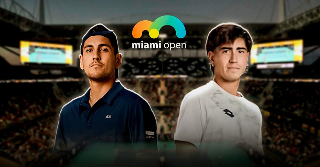 Otro de los choques de esta ronda de 128 del Miami Open será el de Tabilo vs Comesaña, este jueves 19 de marzo.