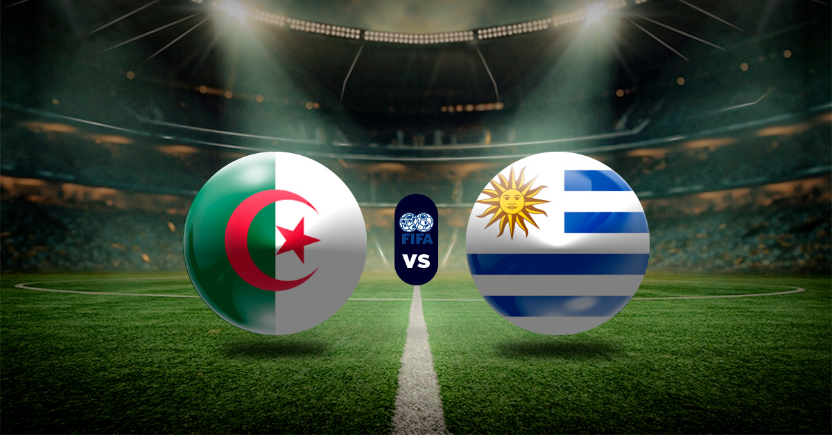 Pronóstico Argelia vs Uruguay – cuotas partidos internacionales hoy