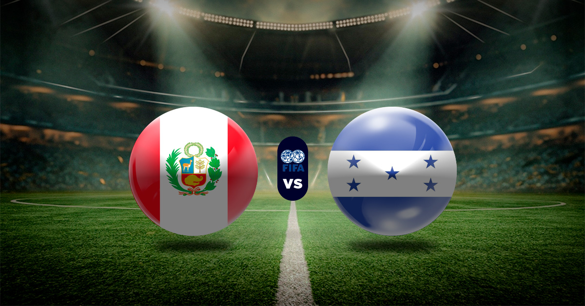 Pronóstico Amistoso FIFA: Perú vs Honduras - datos amistosos internacionales hoy