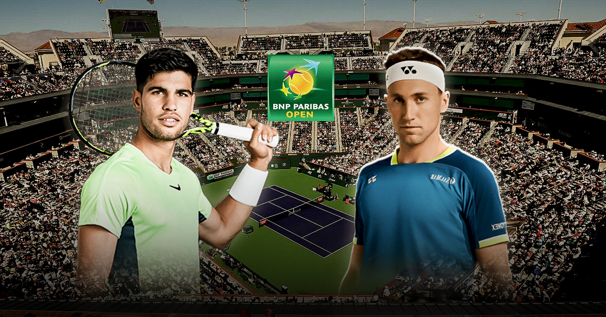 Este miércoles 11 de marzo seguirán los duelos de octavos de final del Indian Wells y uno de los choques será el de Alcaraz vs Ruud.