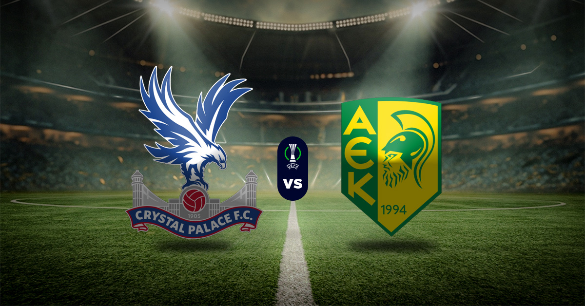 Otro de los choques de ida en los octavos de final de la Conference League será Crystal Palace vs AEK Larnaca, este jueves 12 de marzo.