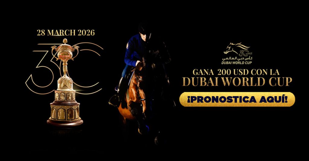 DUBAI WORLD CUP 2026 apuesta en el mejor casino online Masterbets365