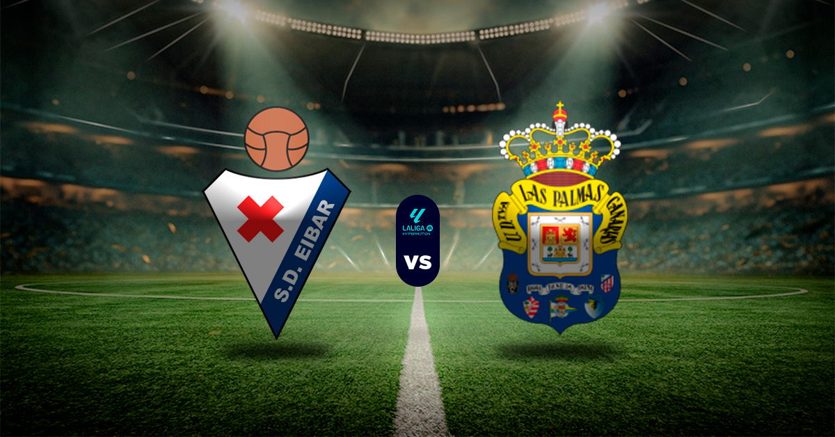 El primer duelo de este domingo 29 de marzo será el de Eibar vs Las Palmas, en la jornada 32 de la Segunda División de España.