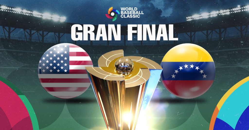 Pronóstico Estados Unidos vs Venezuela | Final Clásico Mundial de Béisbol